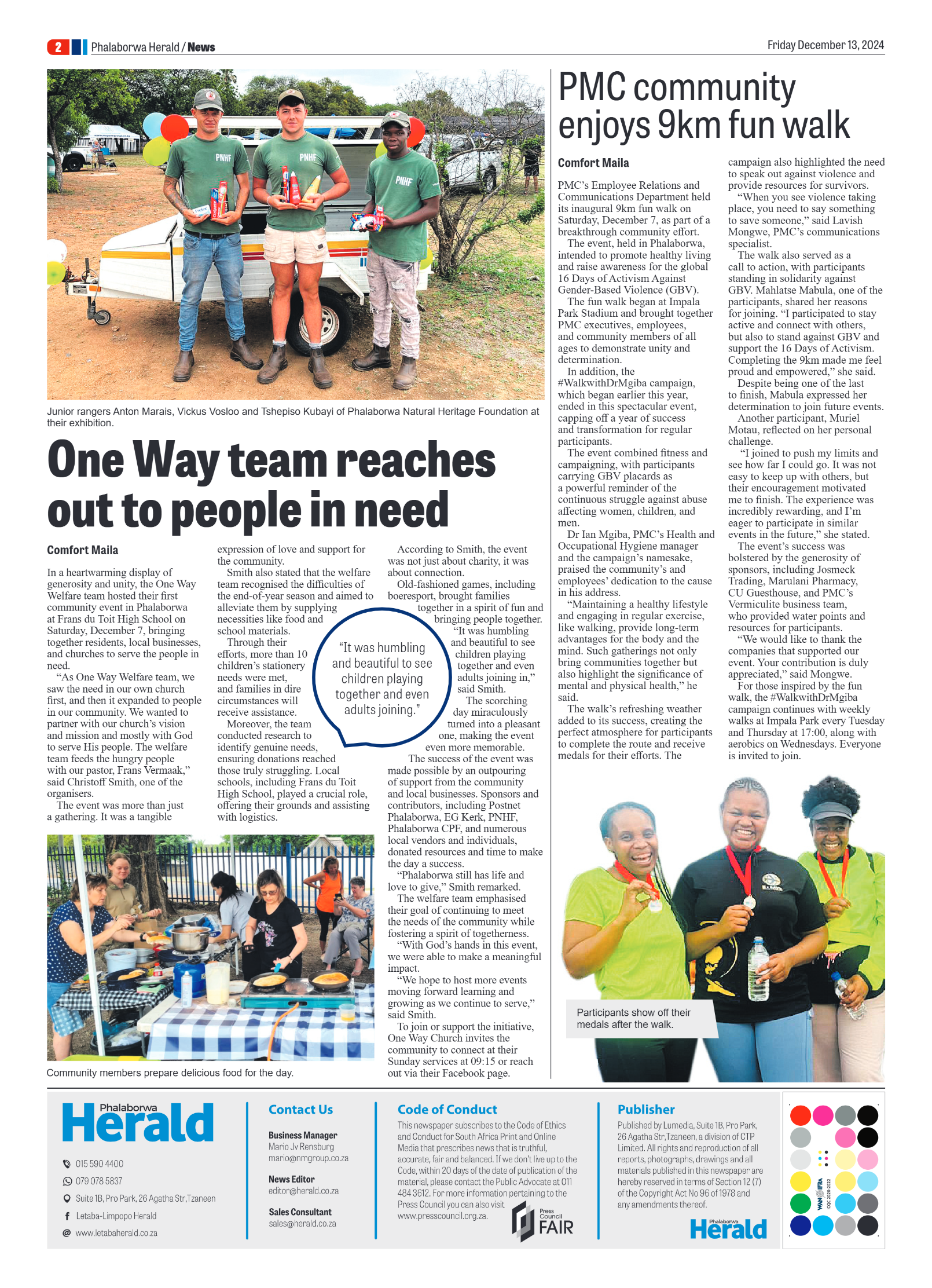 Phalaborwa Herald page 2