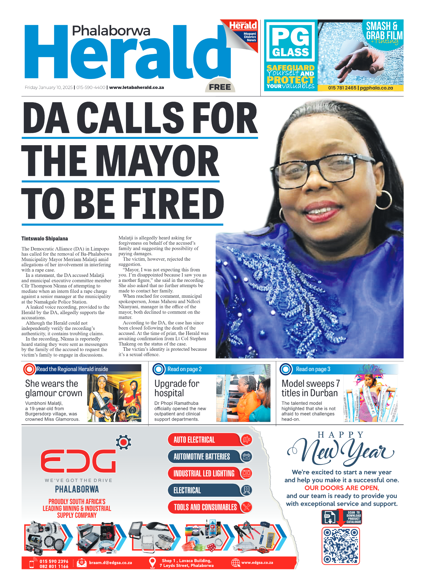 Phalaborwa Herald page 1