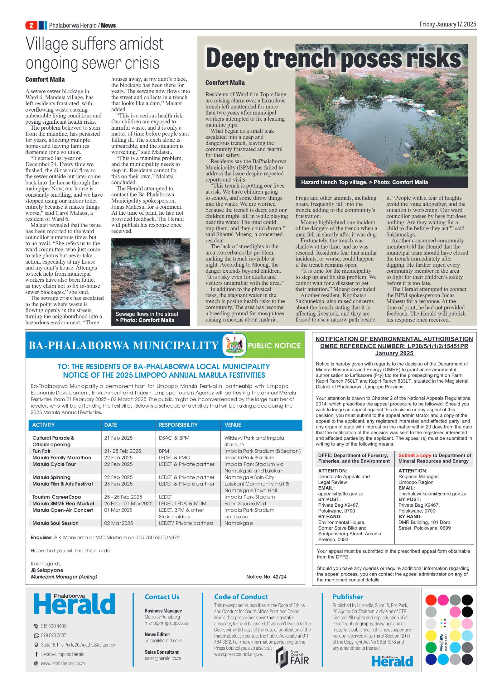 Phalaborwa Herald page 2