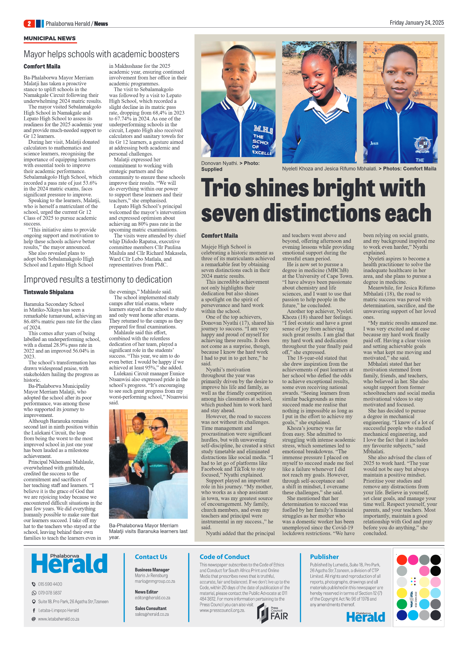 Phalaborwa Herald page 2