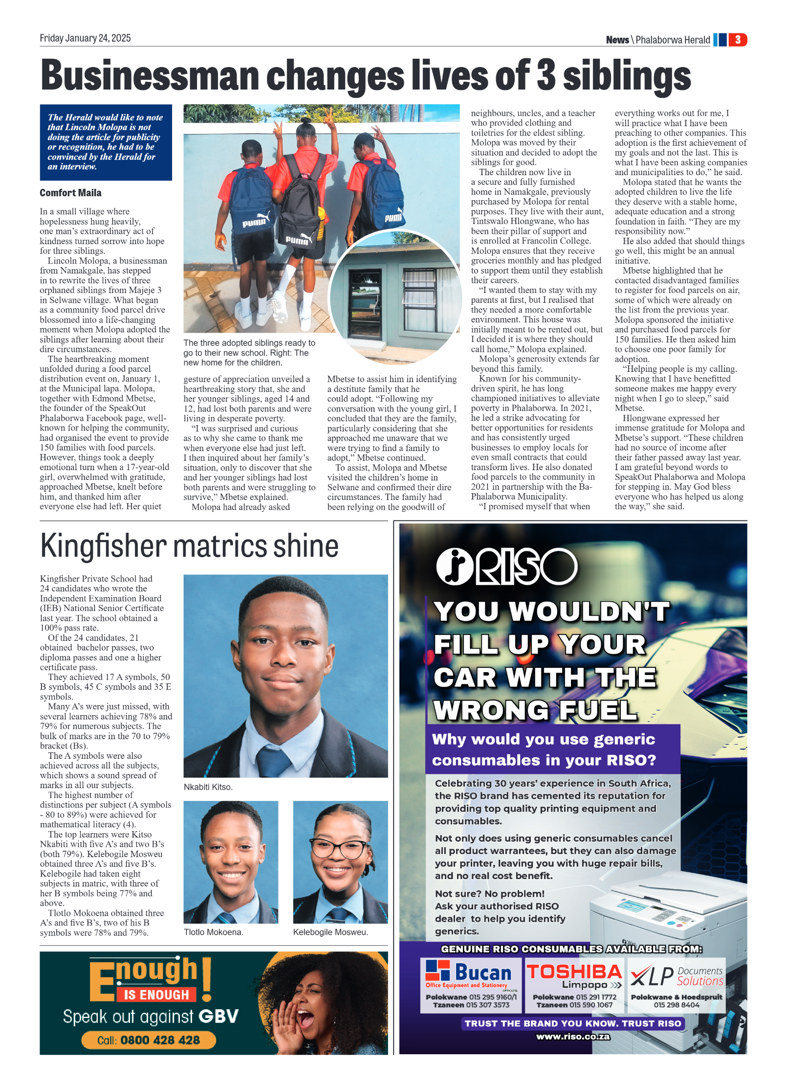 Phalaborwa Herald page 3