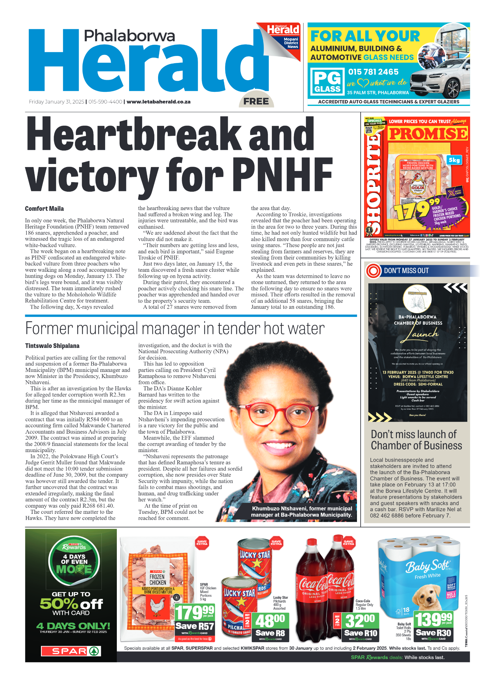 Phalaborwa Herald page 1