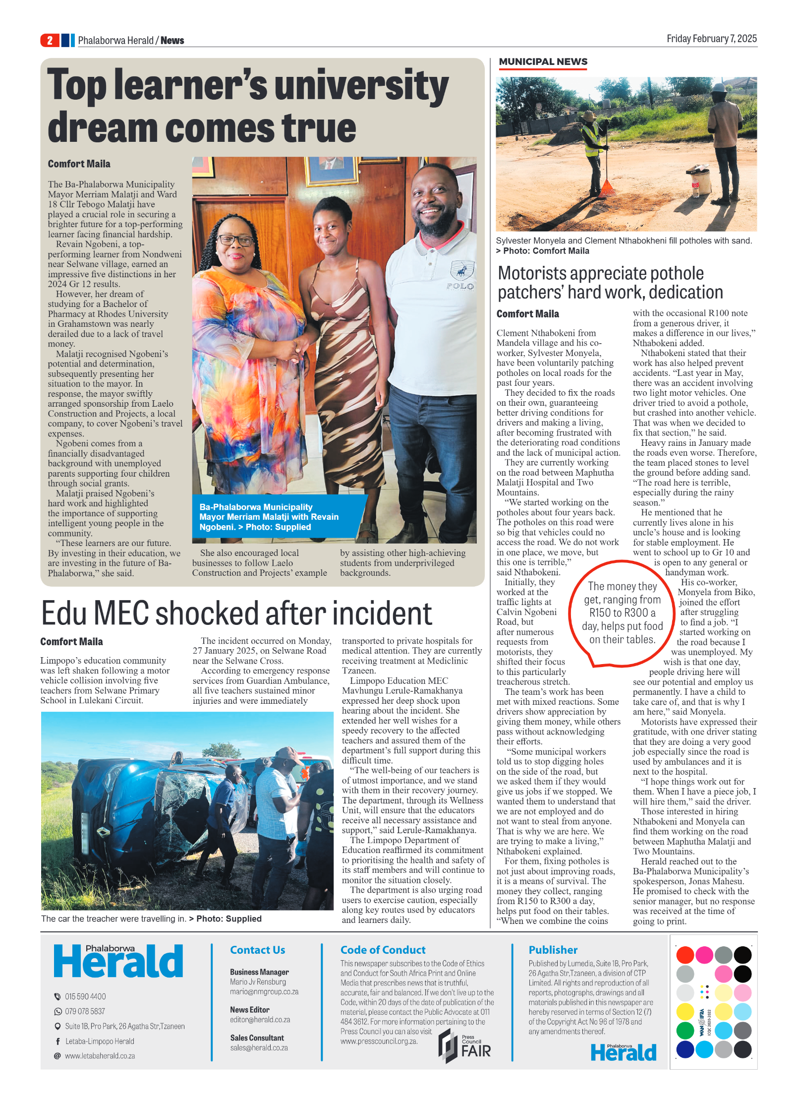 Phalaborwa Herald page 2