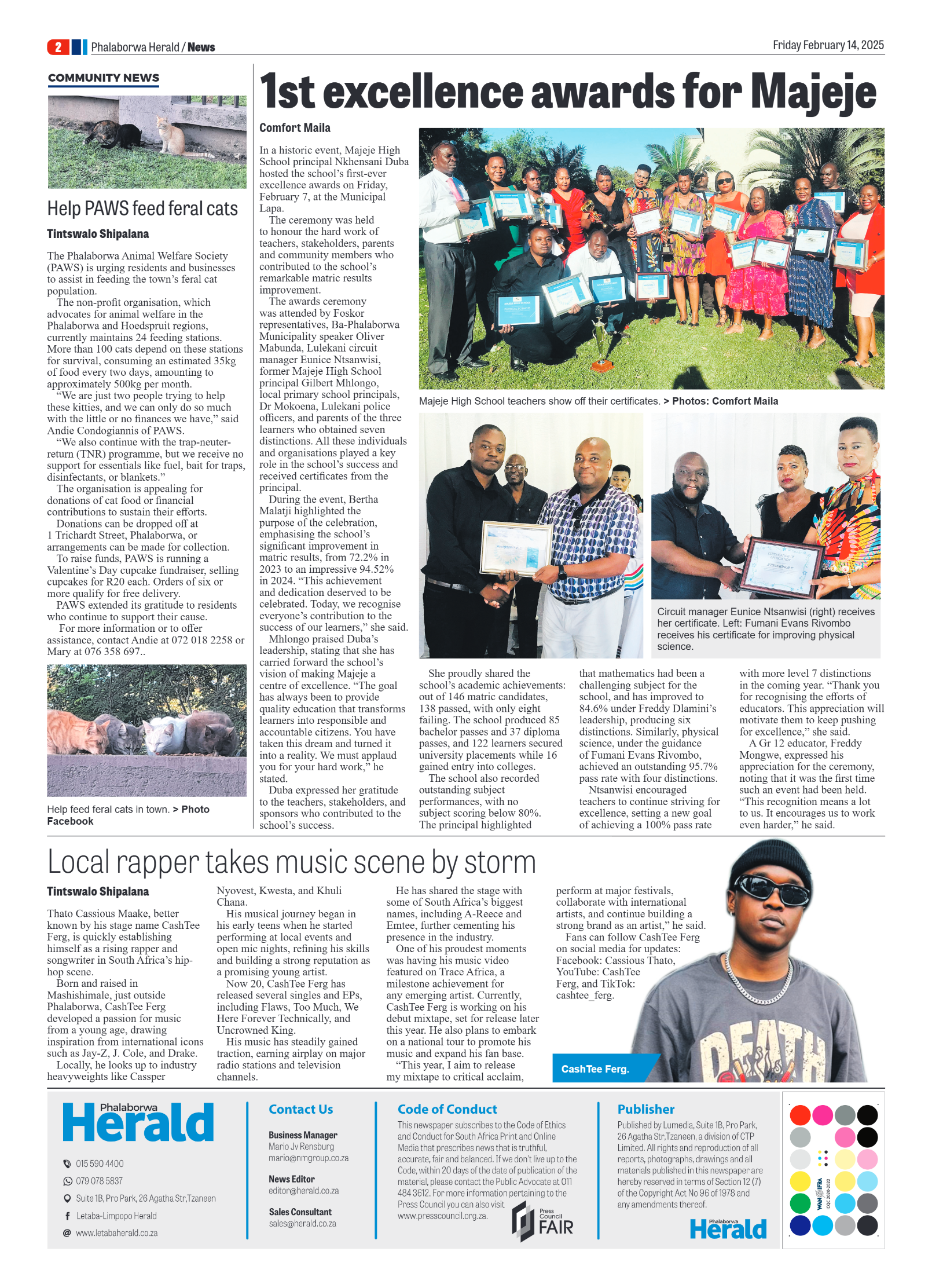 Phalaborwa Herald page 2