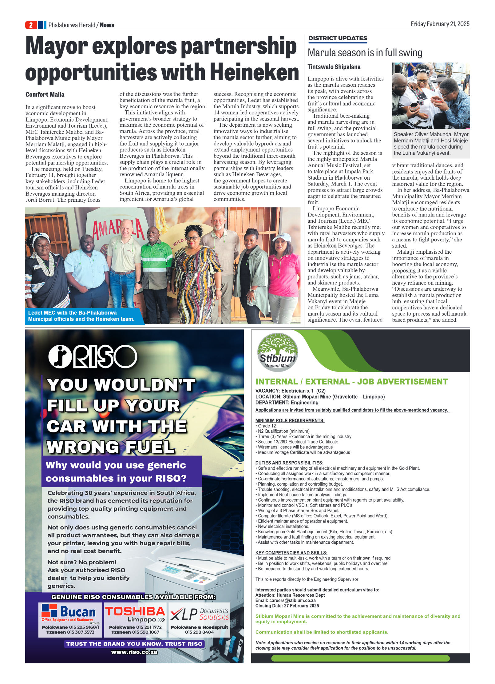 Phalaborwa Herald page 2