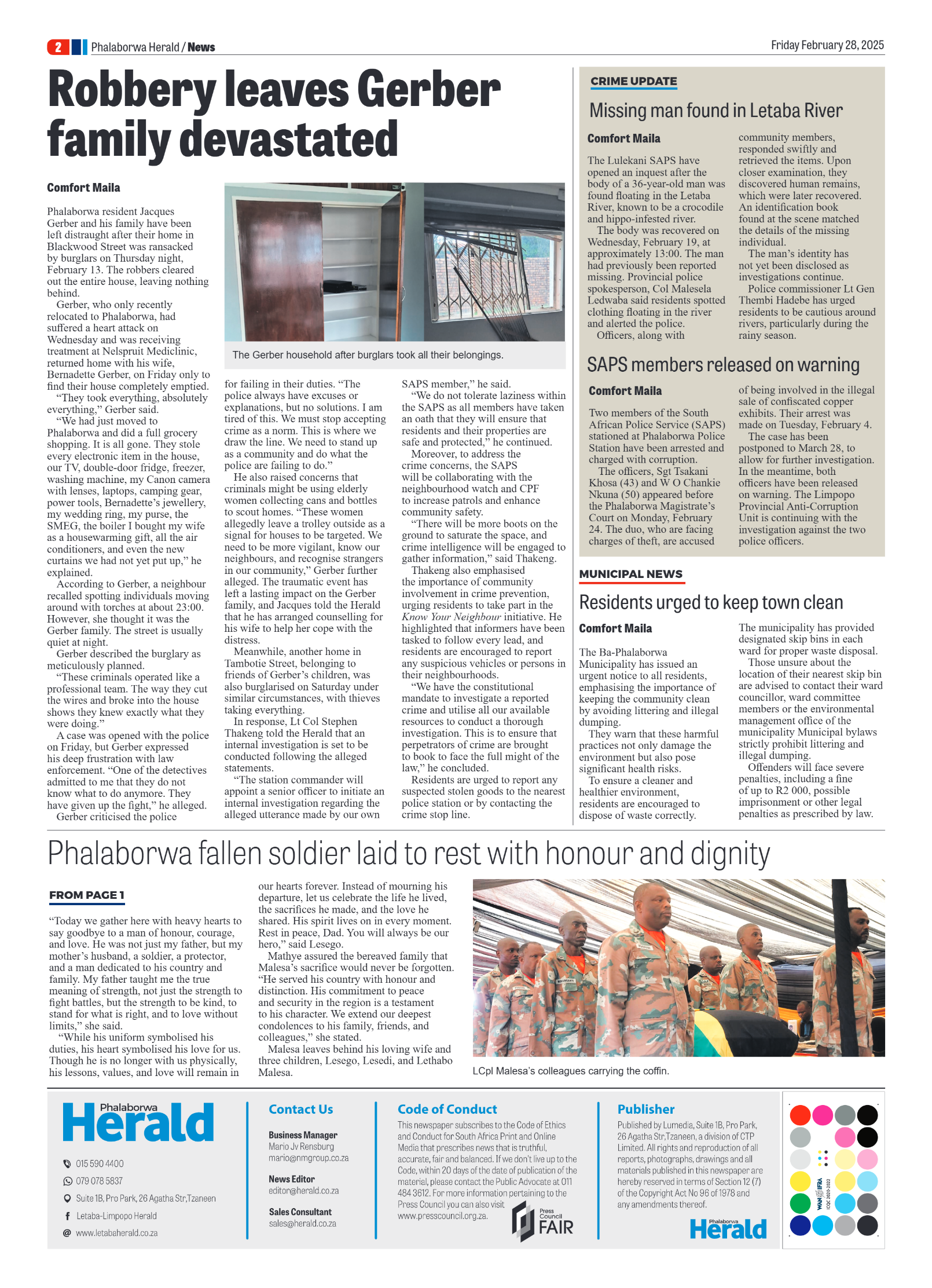 Phalaborwa Herald page 2