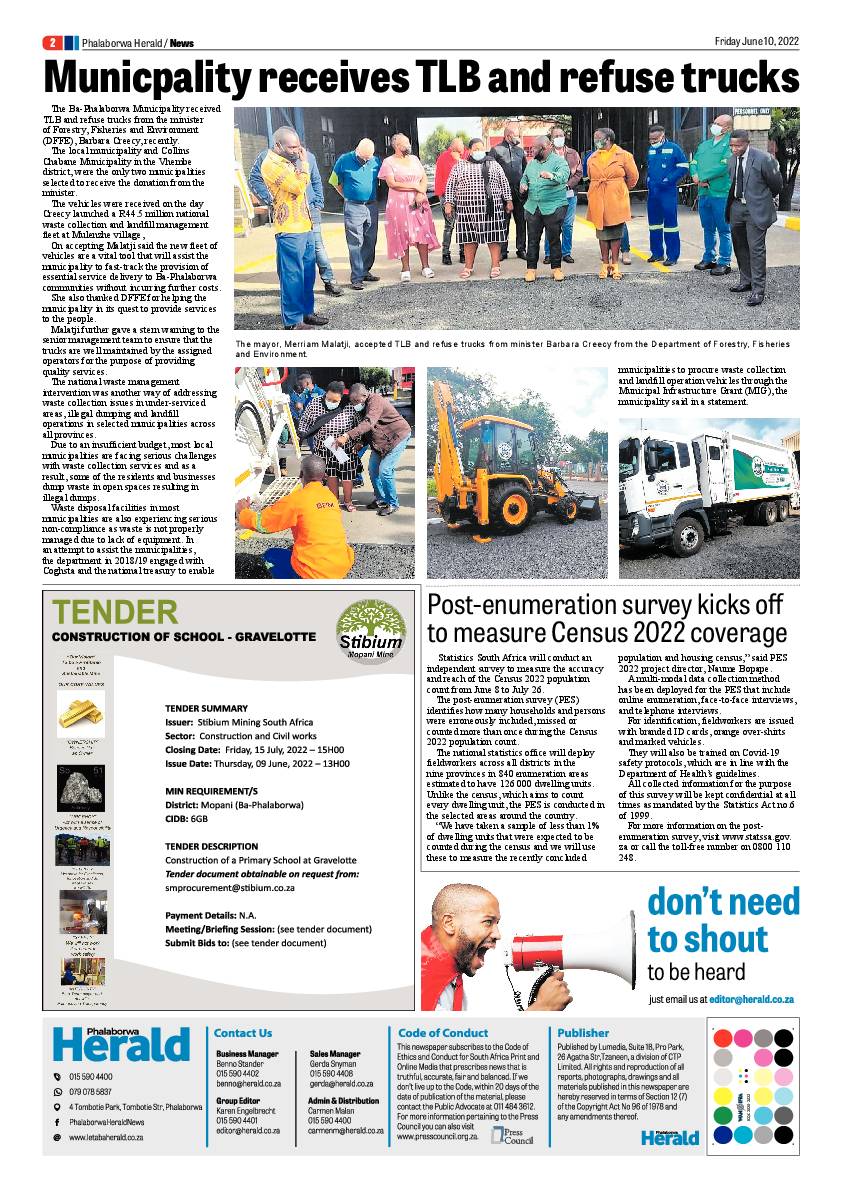 Phalaborwa Herald page 2