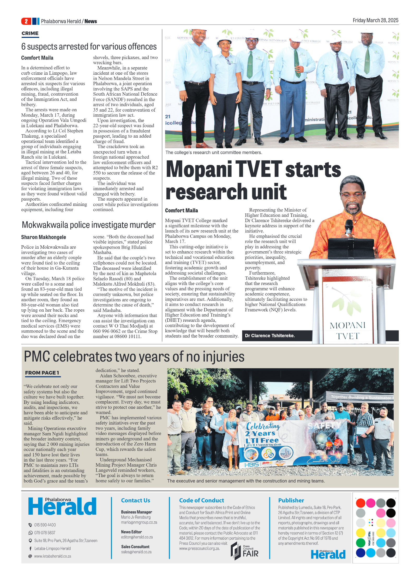 Phalaborwa Herald page 2