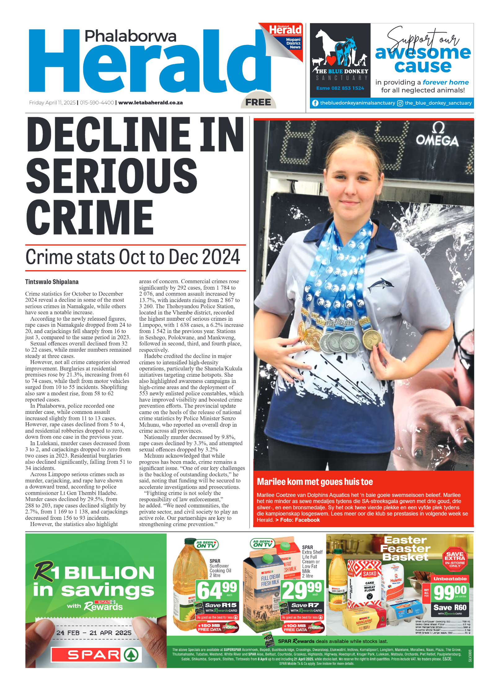 Phalaborwa Herald page 1