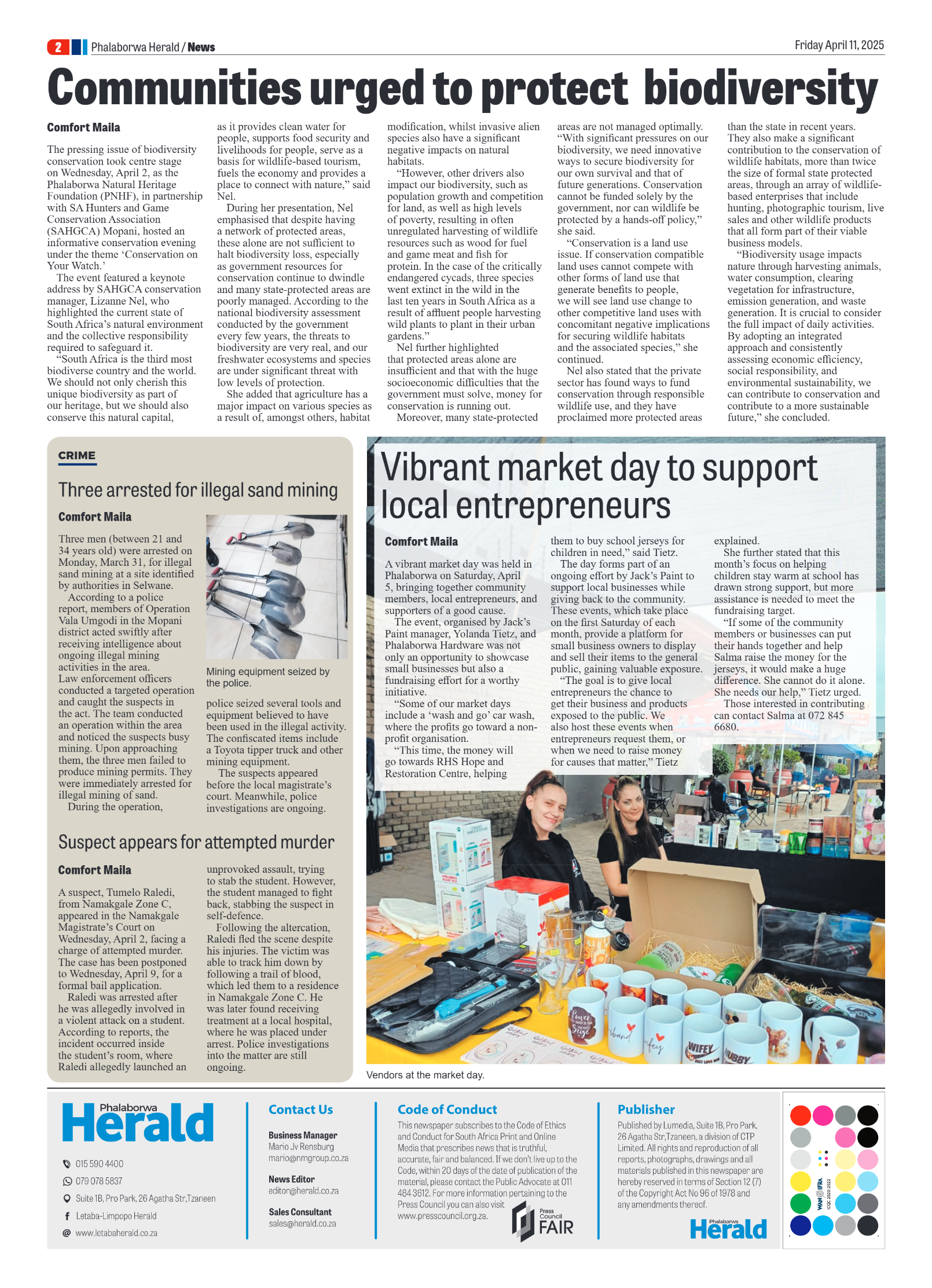 Phalaborwa Herald page 2