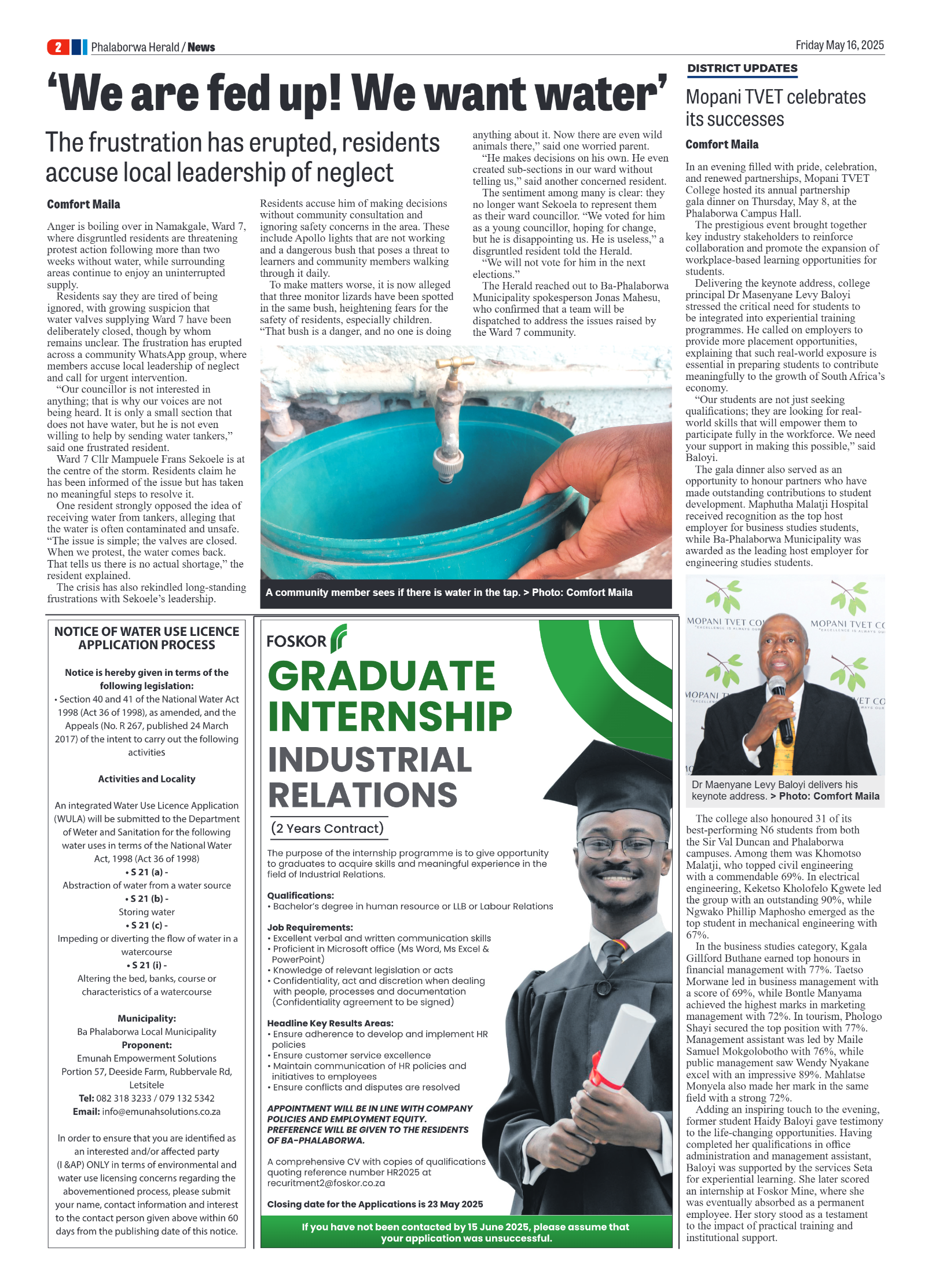 Phalaborwa Herald page 2