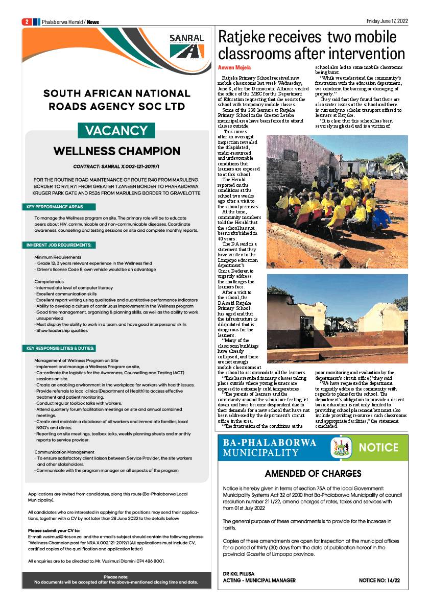 Phalaborwa Herald page 2