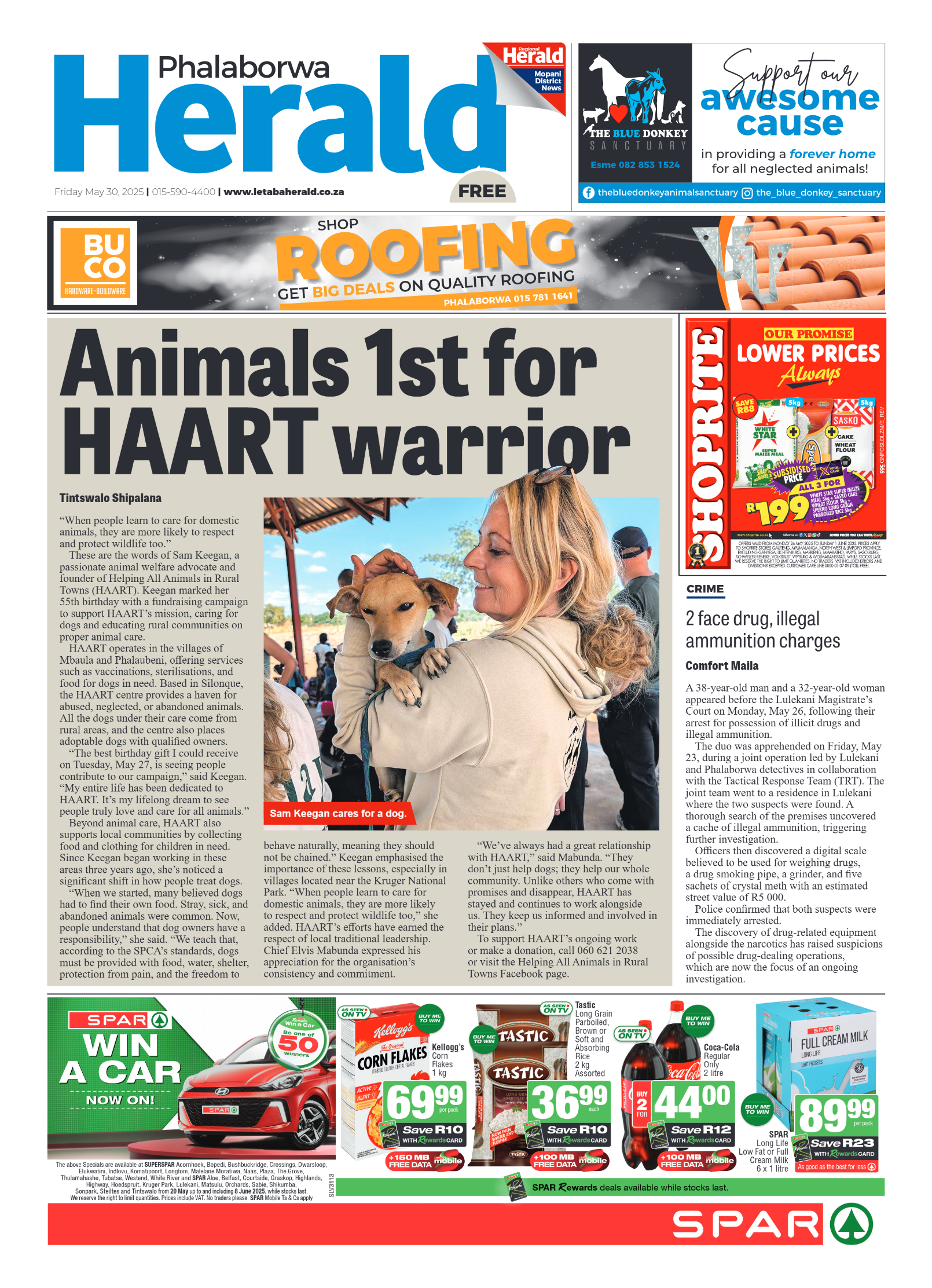 Phalaborwa Herald page 1