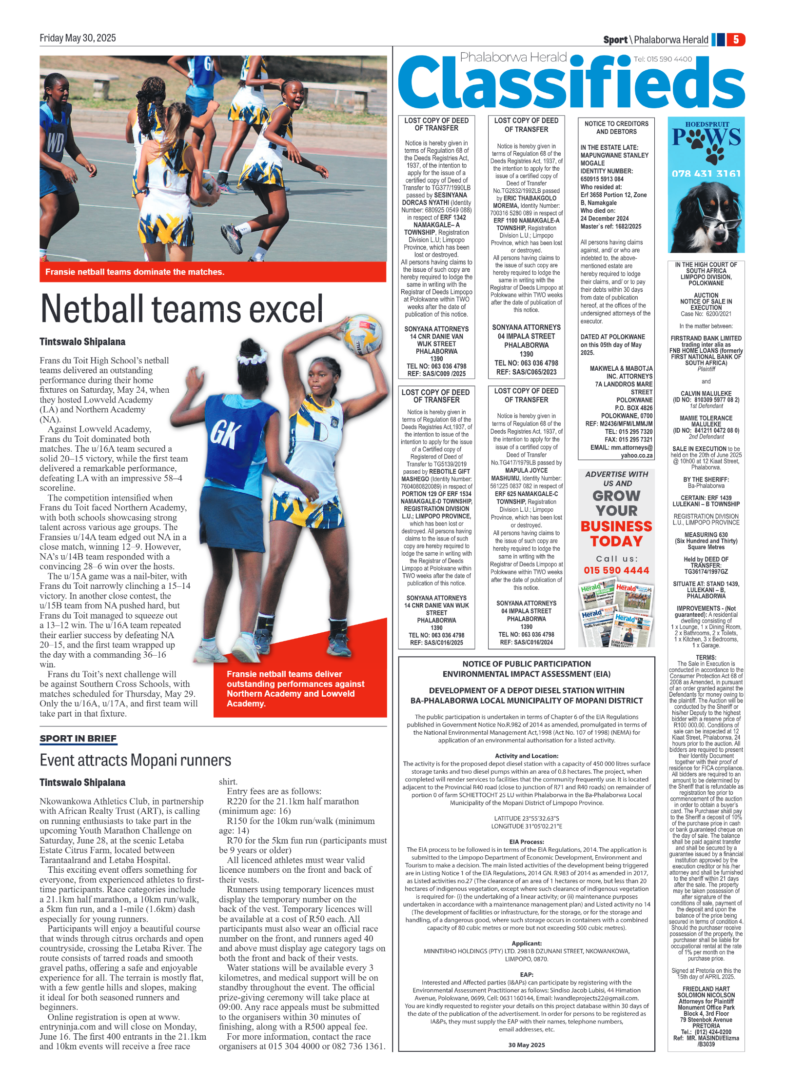 Phalaborwa Herald page 9