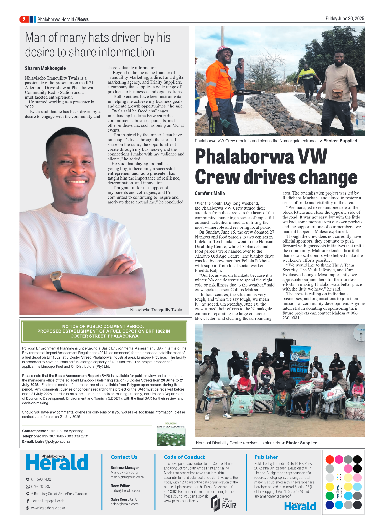 Phalaborwa Herald page 2