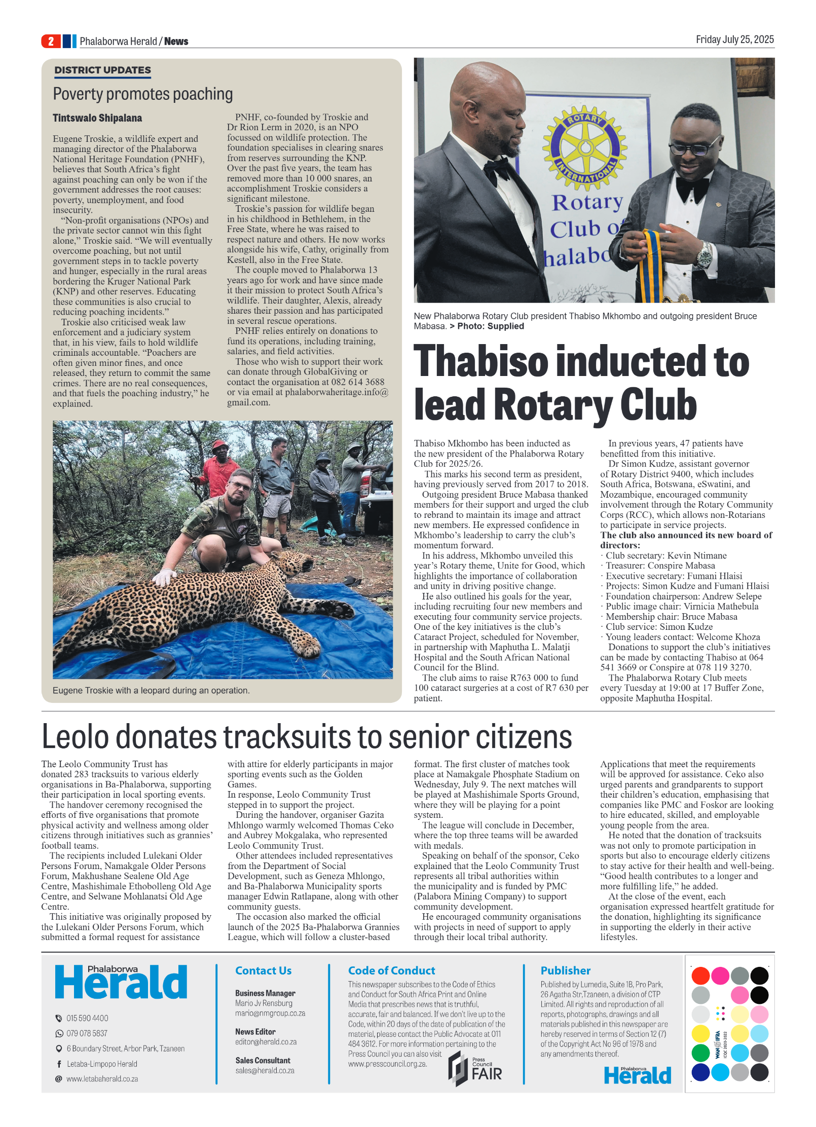 Phalaborwa Herald page 2
