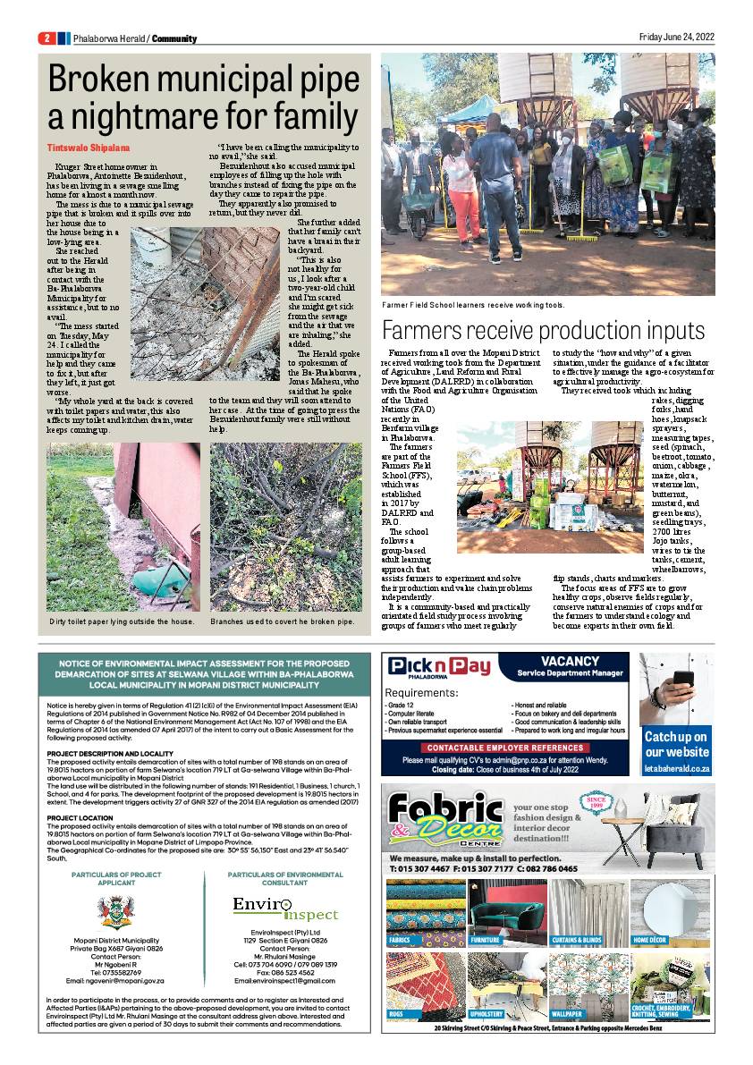 Phalaborwa Herald page 2