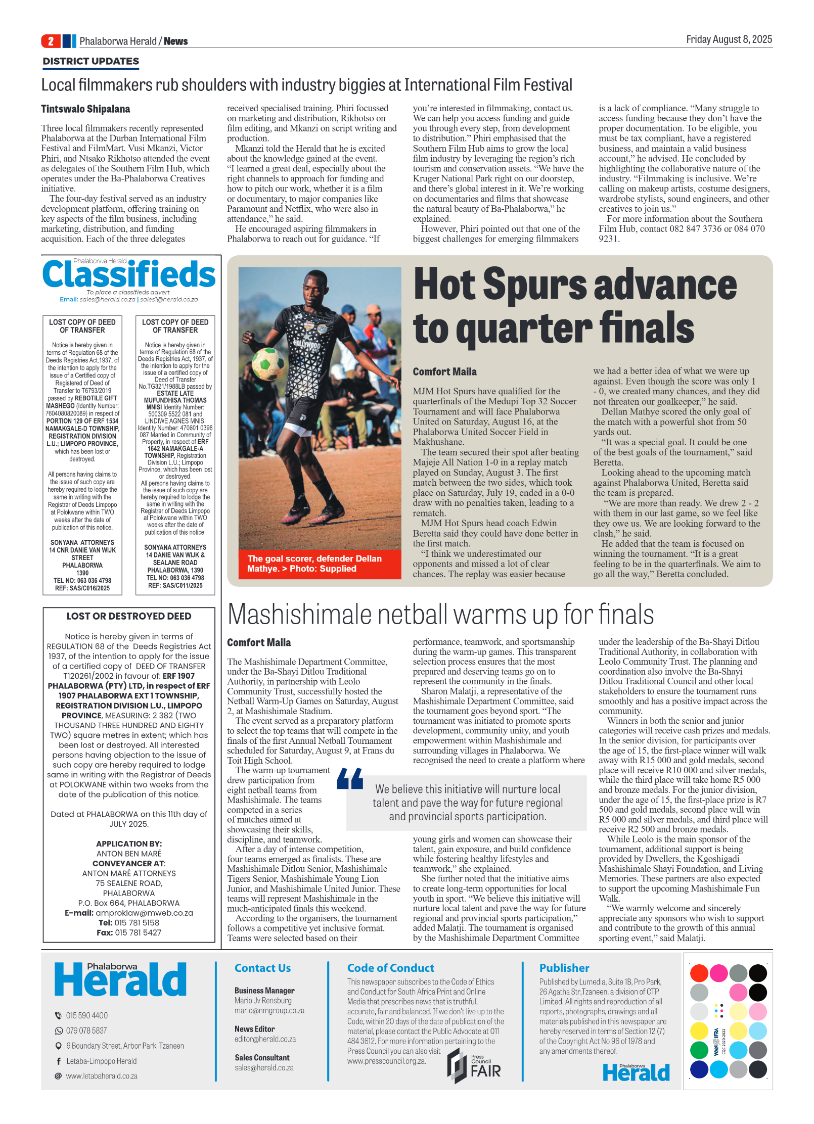 Phalaborwa Herald page 2