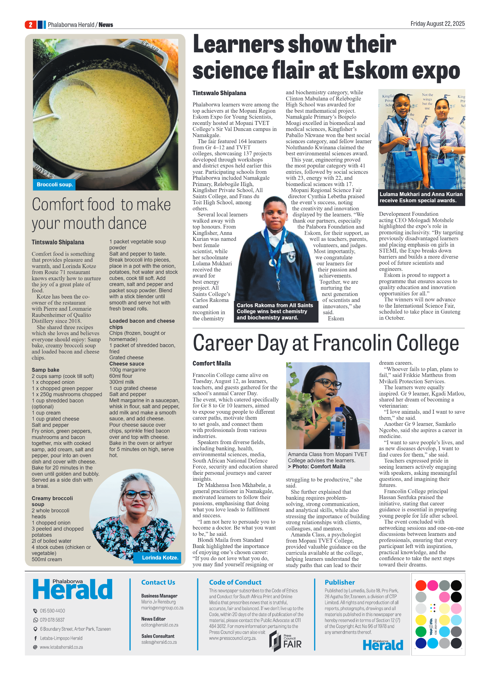 Phalaborwa Herald page 2