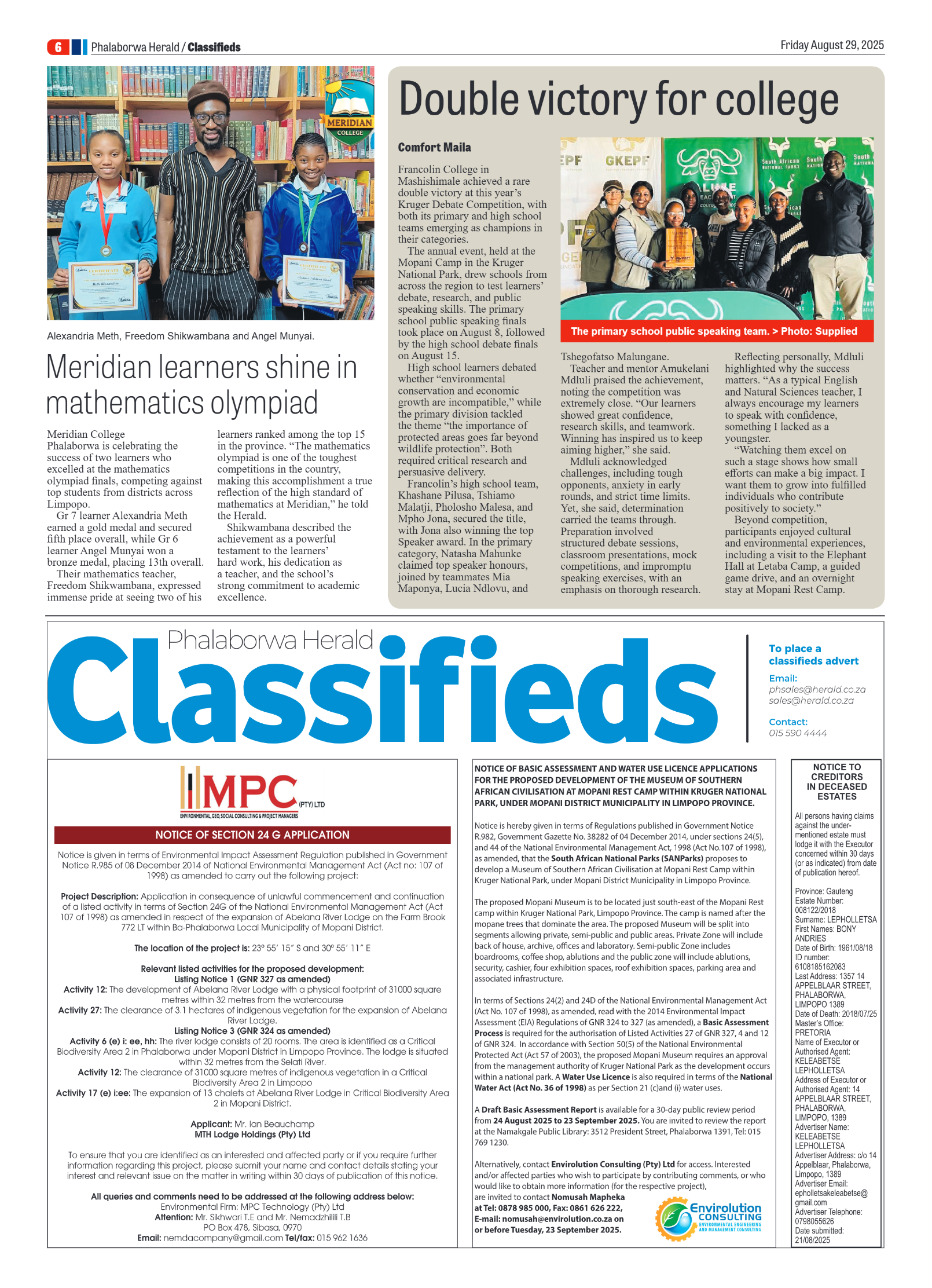 Phalaborwa Herald page 10