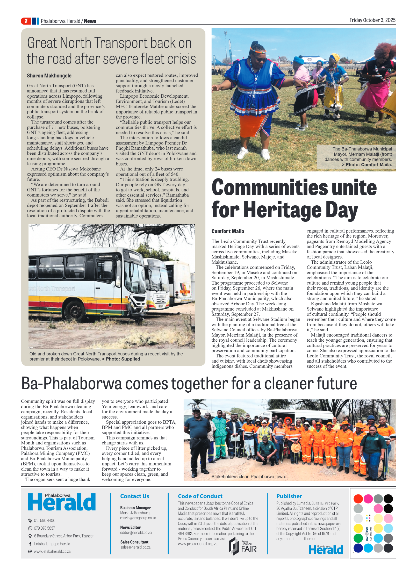 Phalaborwa Herald page 2