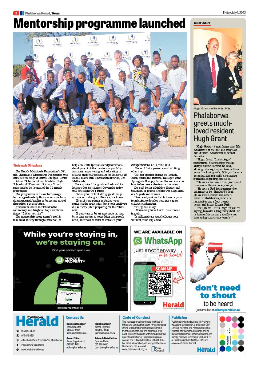 Phalaborwa Herald page 2