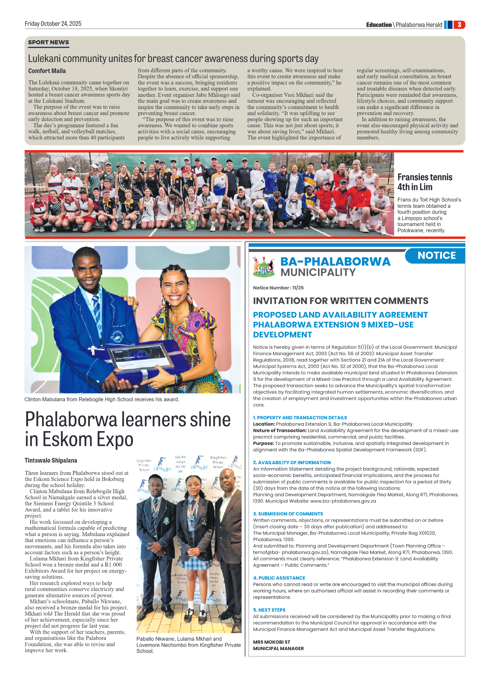 Phalaborwa Herald page 11