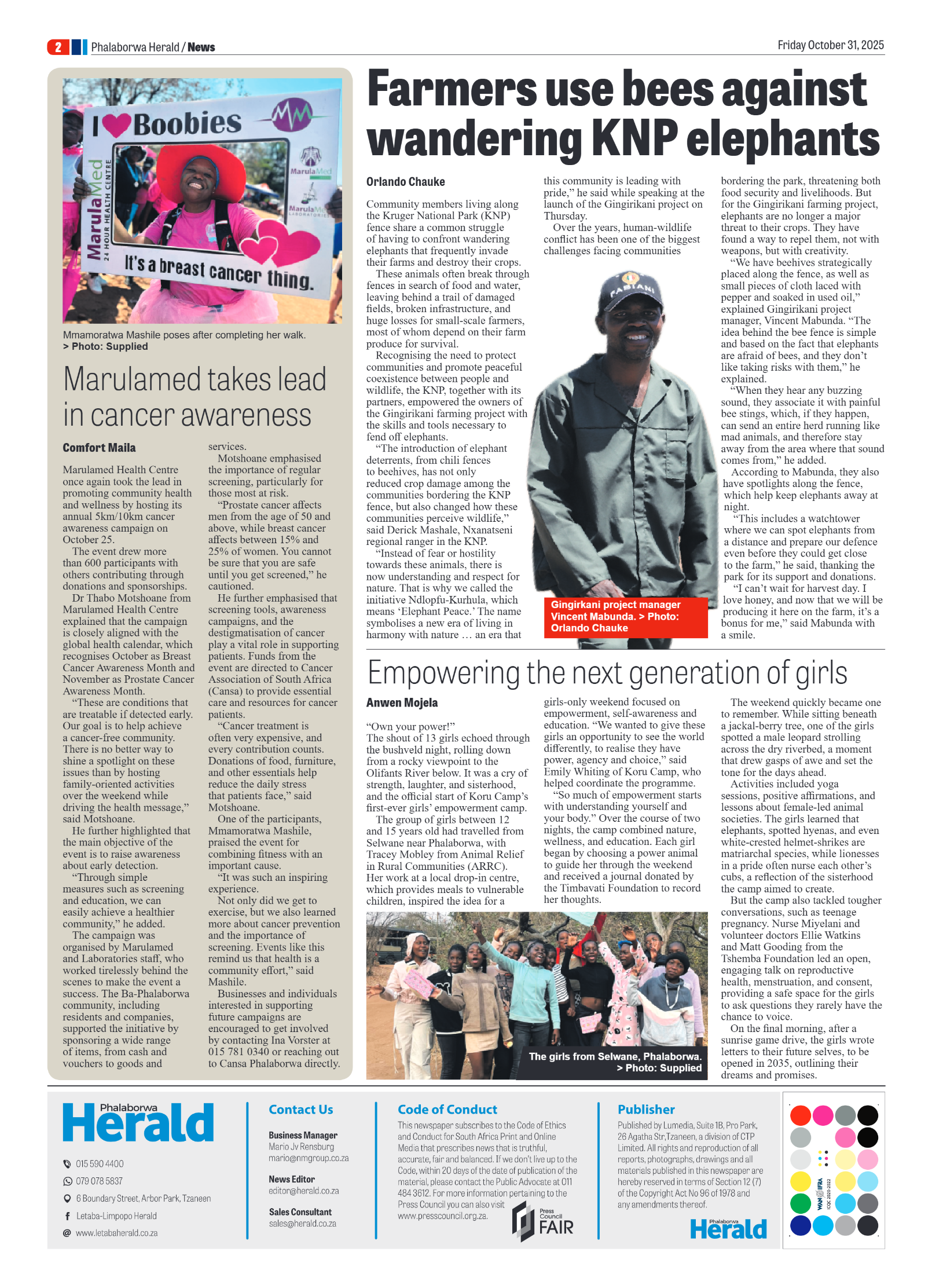 Phalaborwa Herald page 2