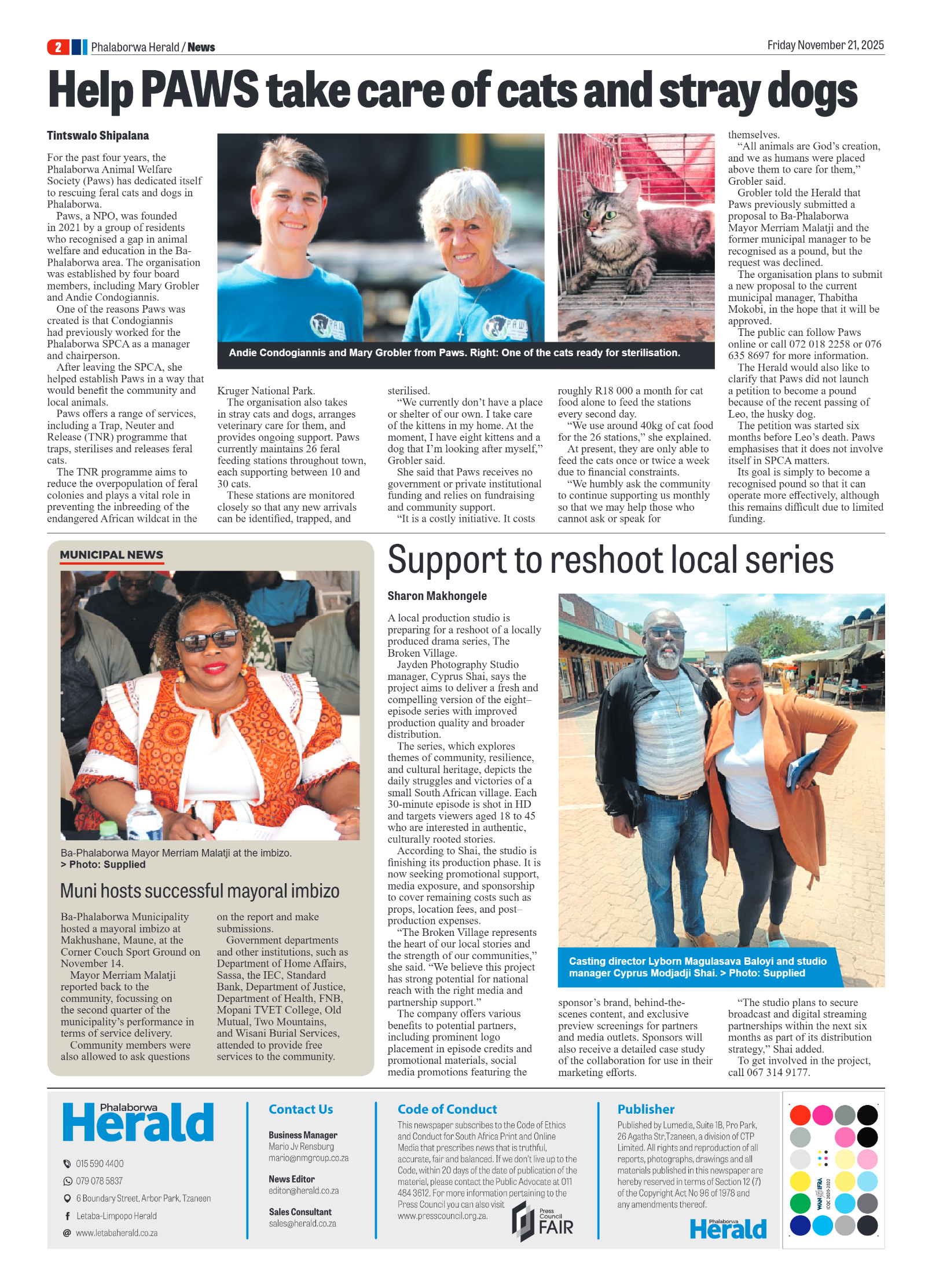 Phalaborwa Herald page 2