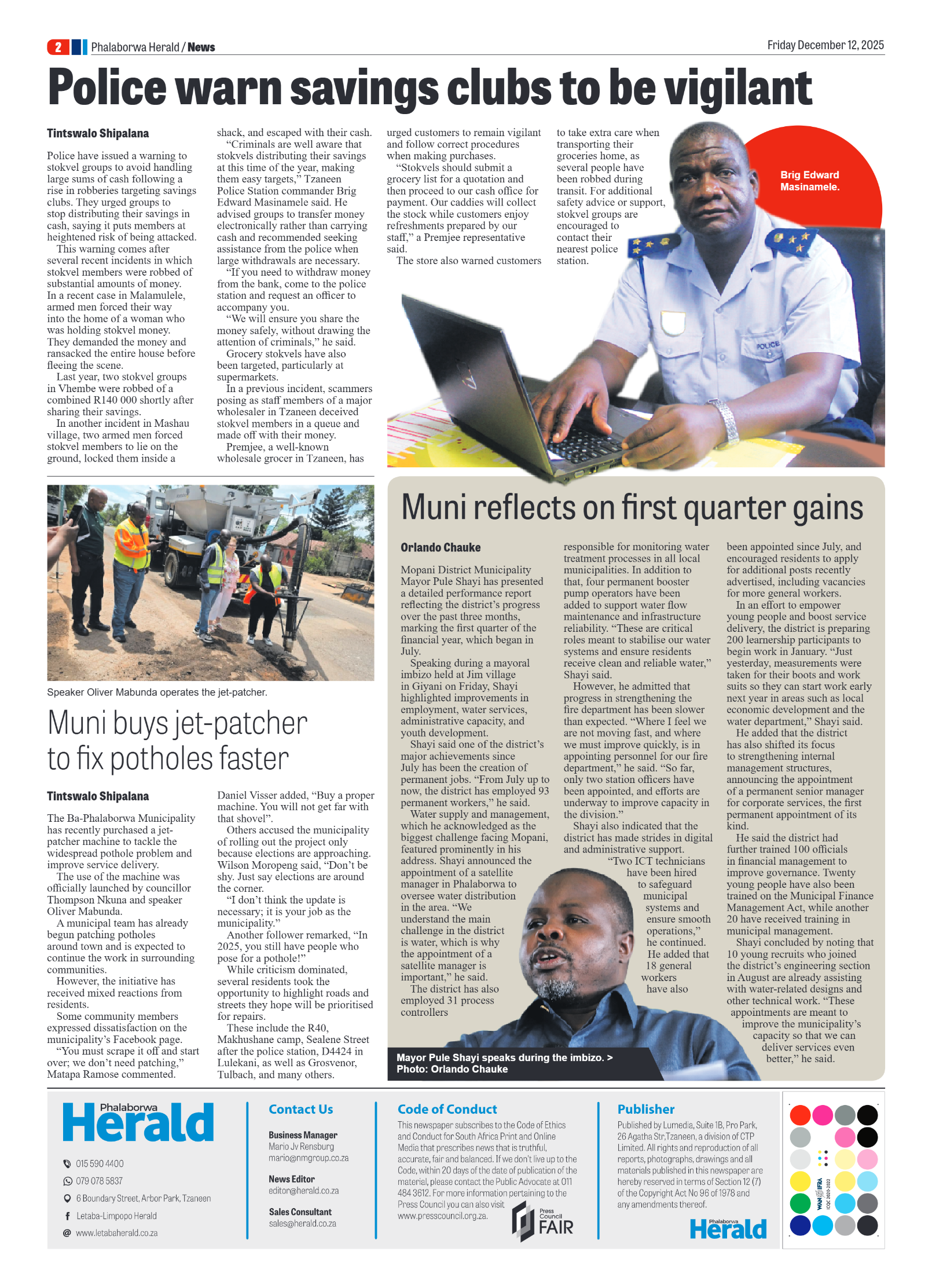 Phalaborwa Herald page 2