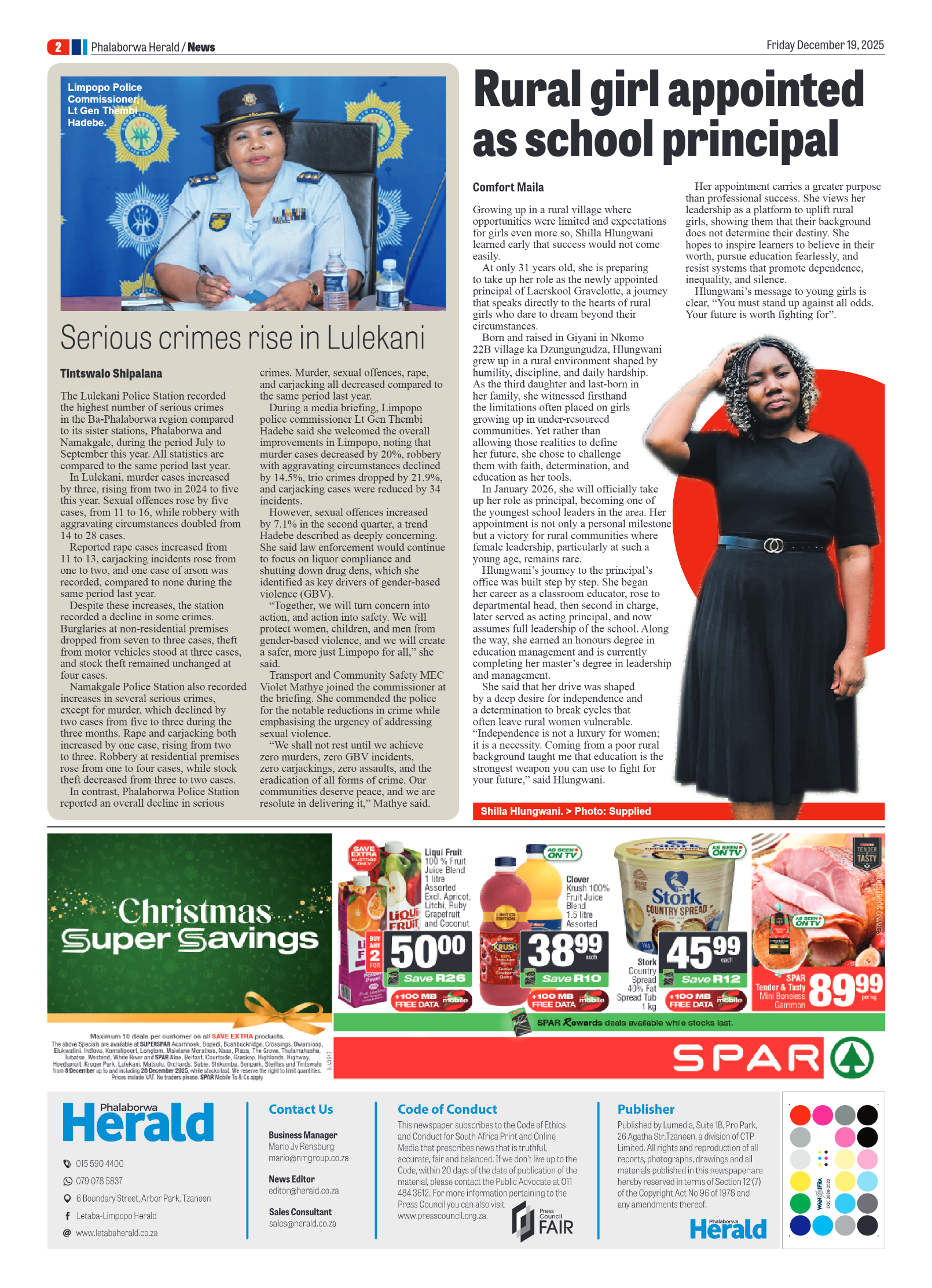 Phalaborwa Herald page 2