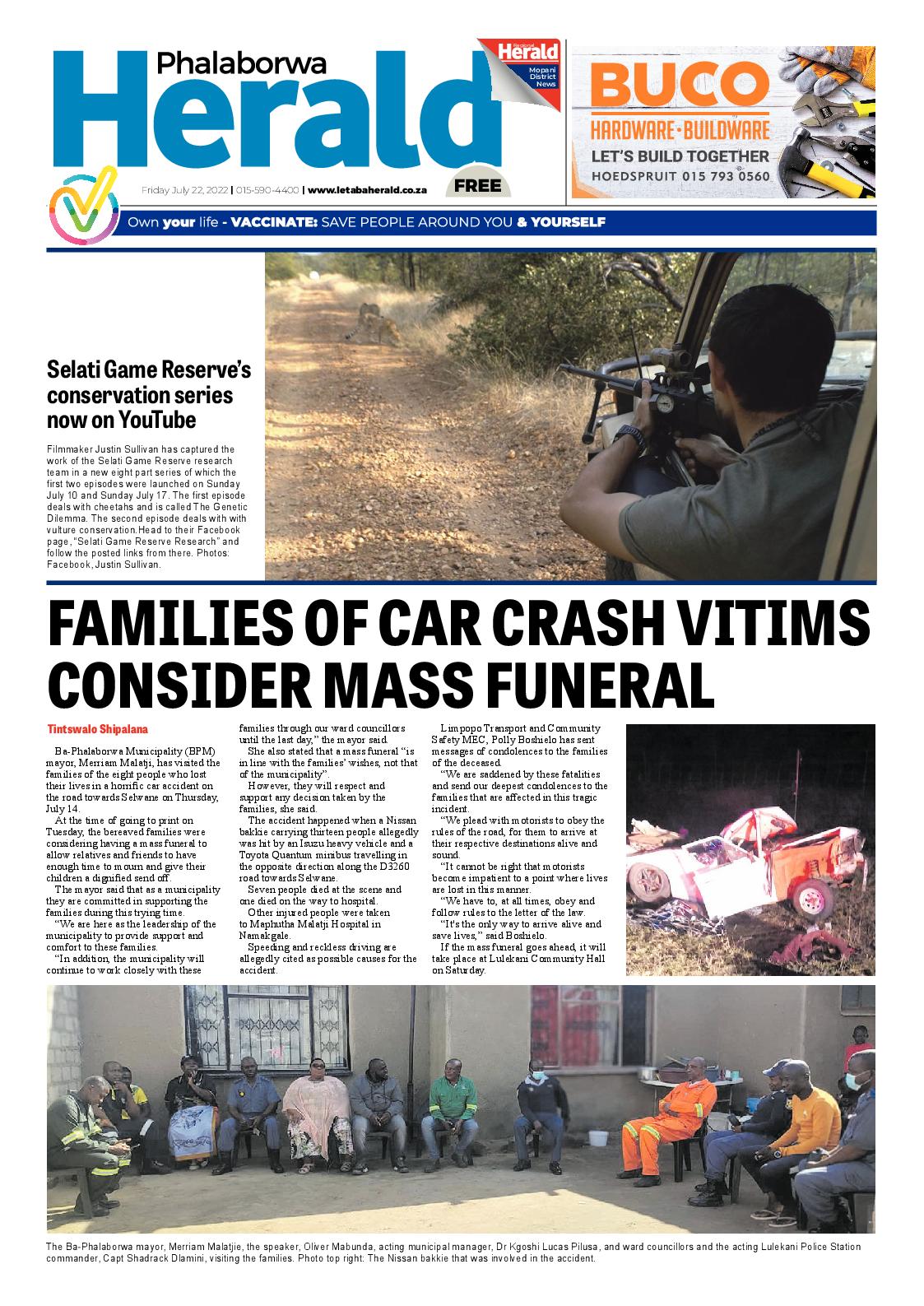 Phalaborwa Herald page 1