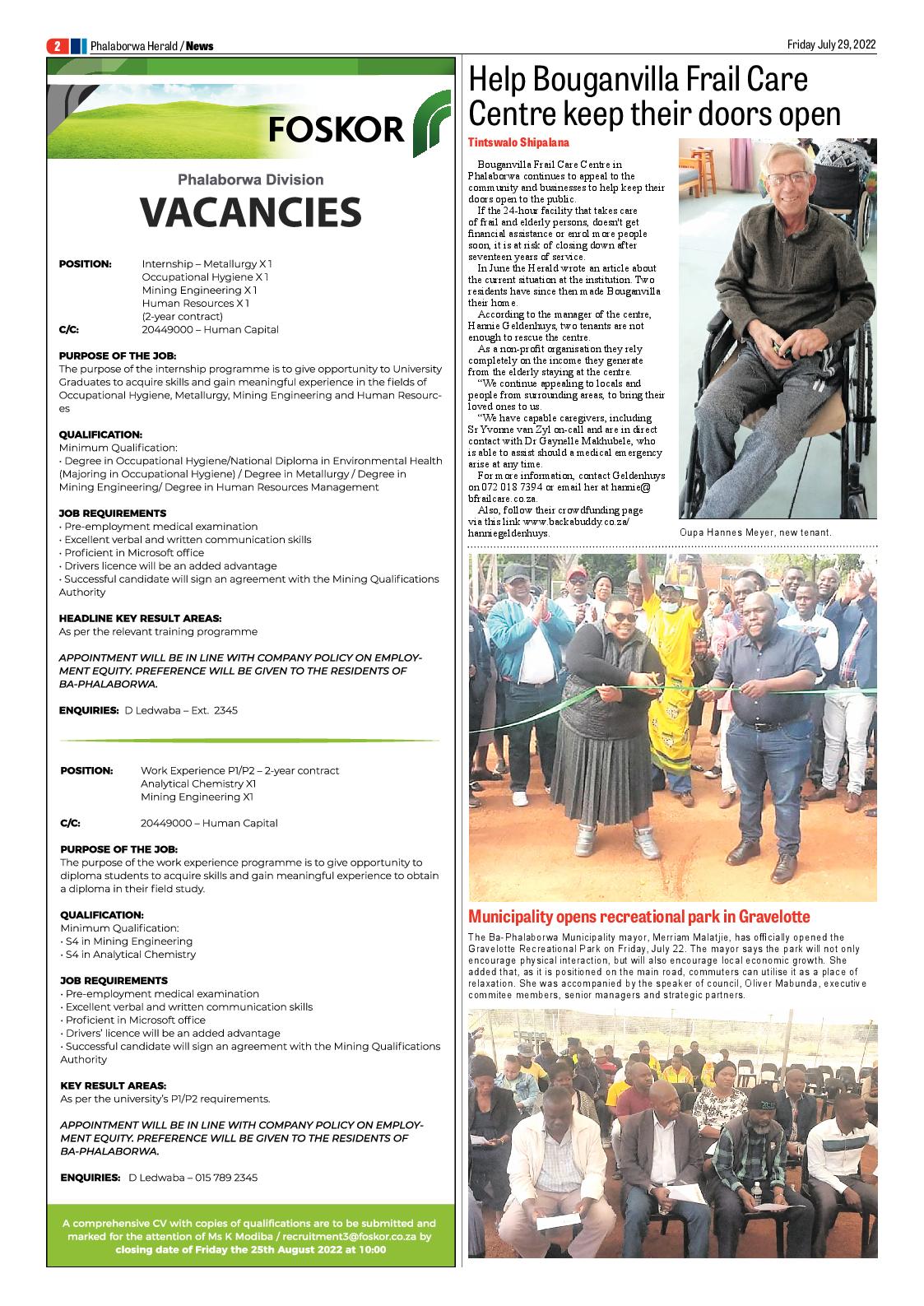 Phalaborwa Herald page 2