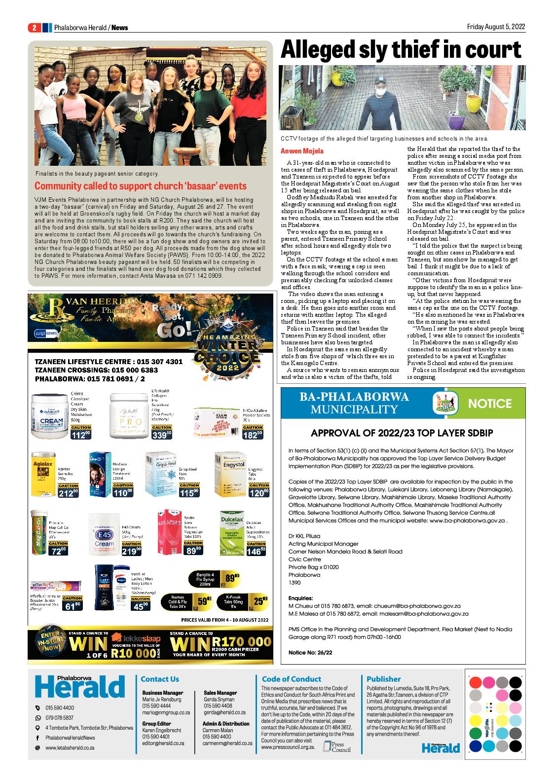 Phalaborwa Herald page 2