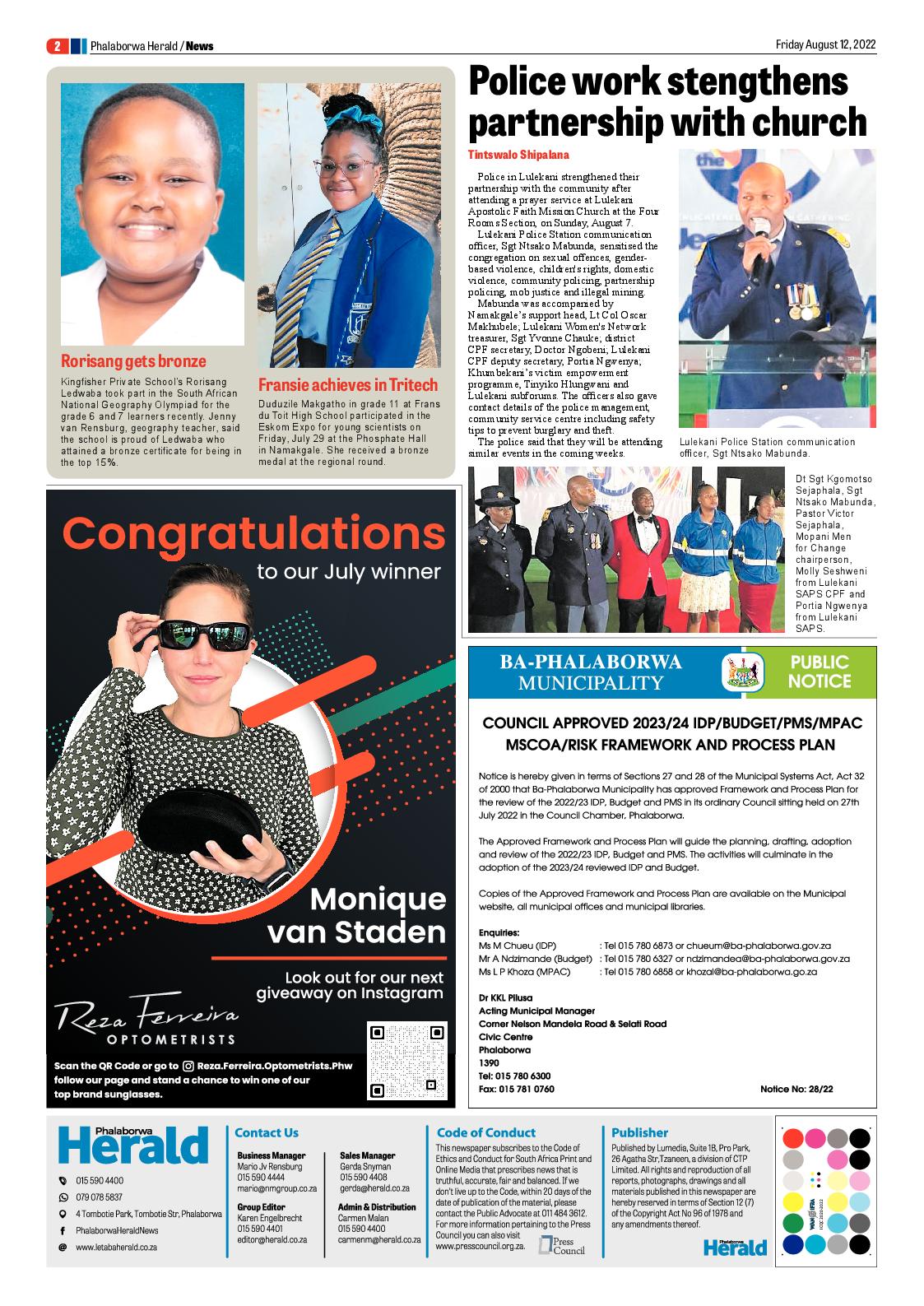 Phalaborwa Herald page 2