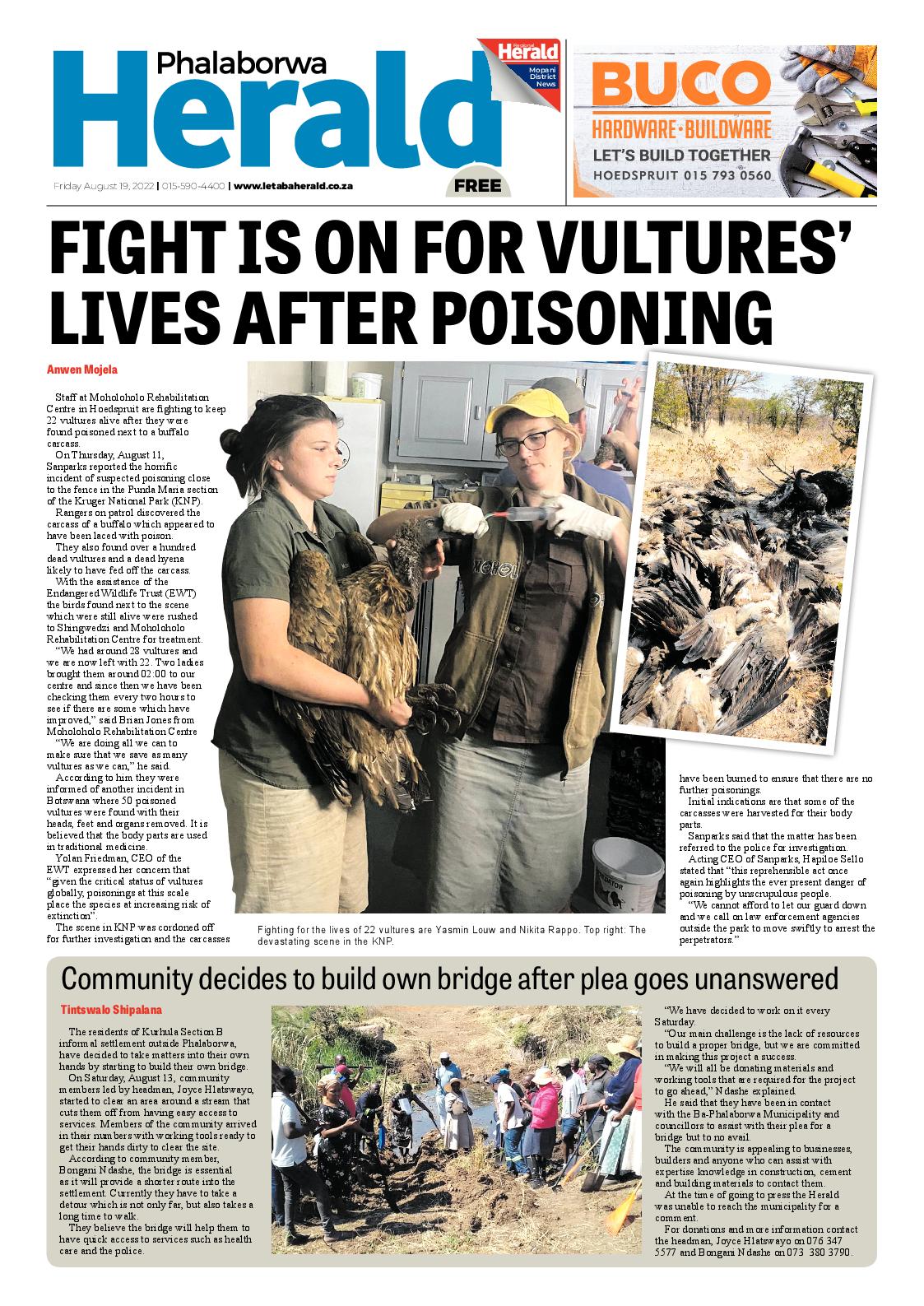 Phalaborwa Herald page 1