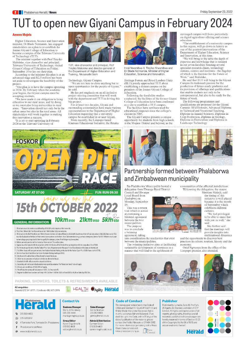 Phalaborwa Herald page 2