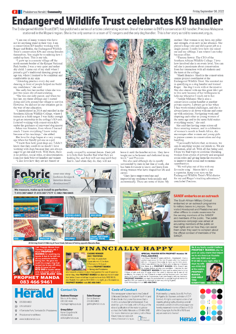 Phalaborwa Herald page 2