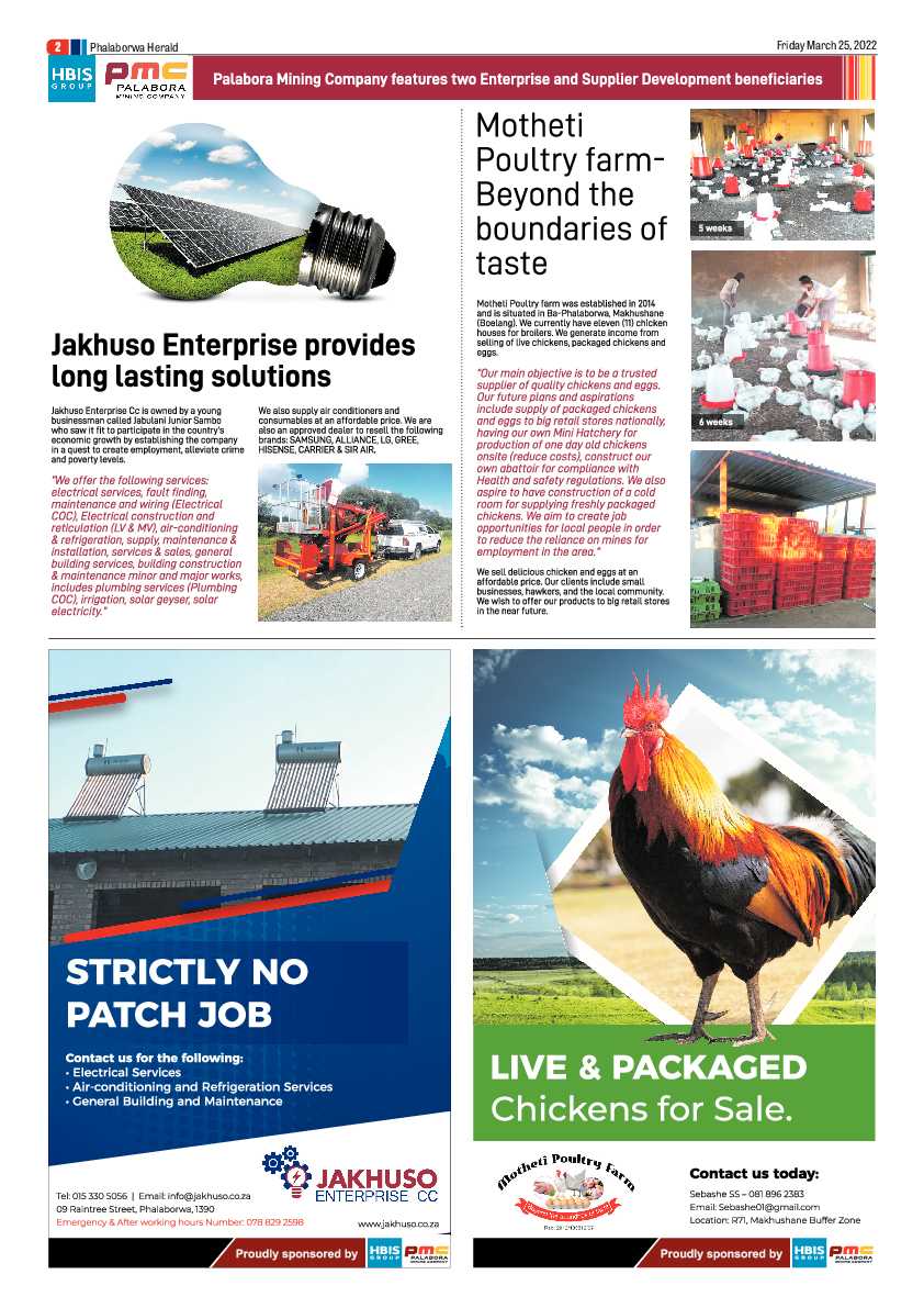 Phalaborwa Herald page 2