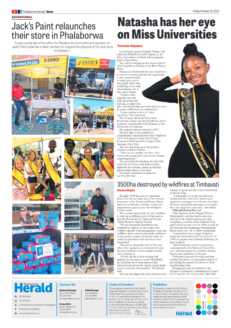 Phalaborwa Herald page 2