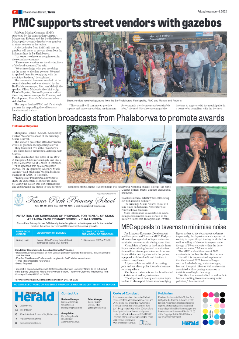 Phalaborwa Herald page 2