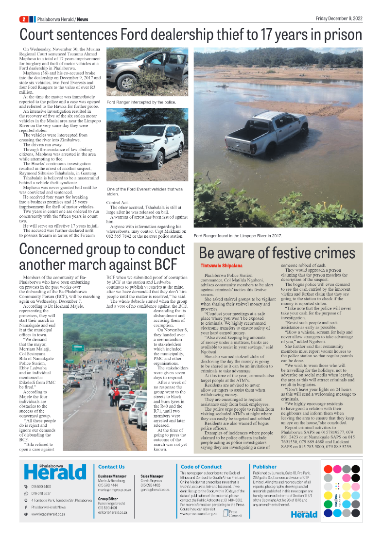 Phalaborwa Herald page 2