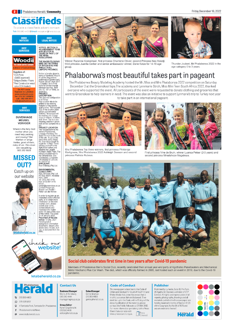 Phalaborwa Herald page 2
