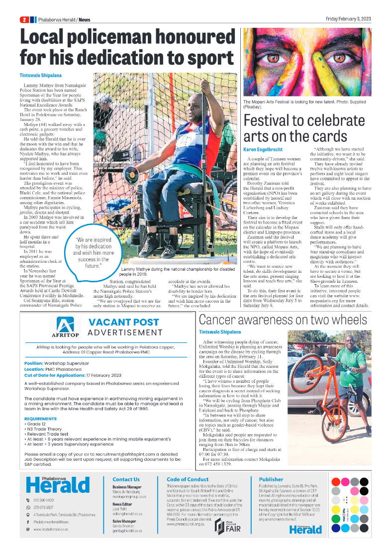 Phalaborwa Herald page 2