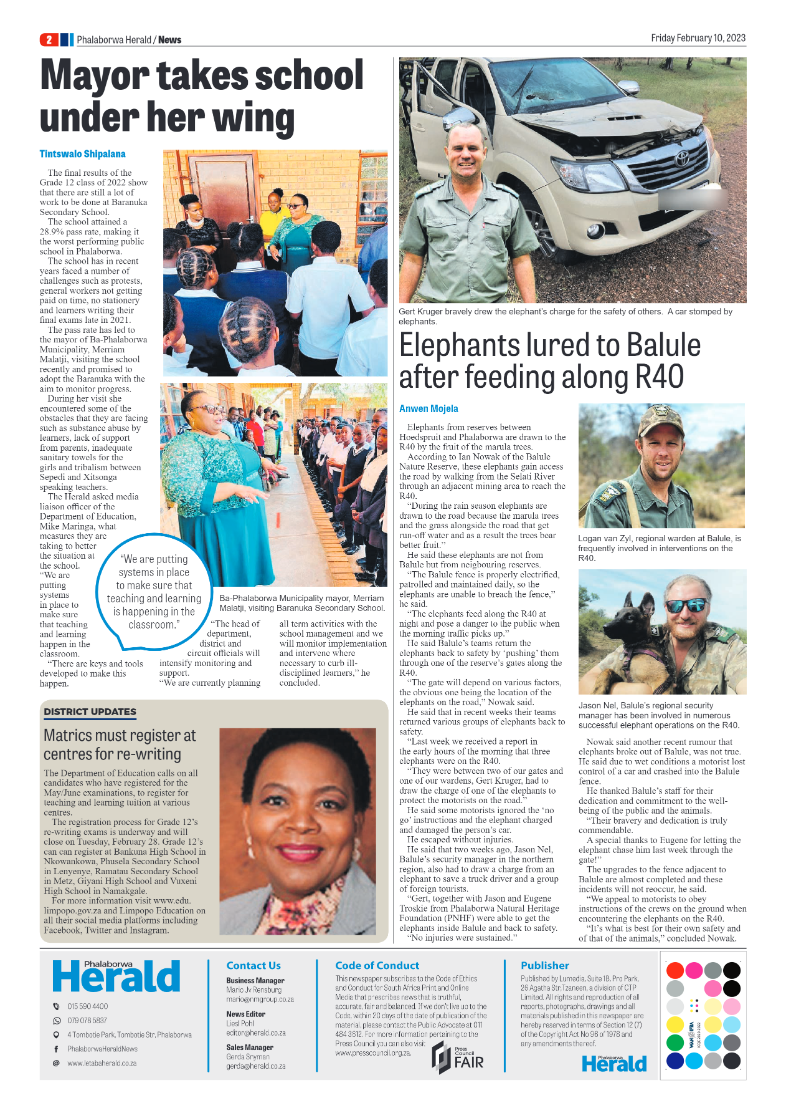Phalaborwa Herald page 2