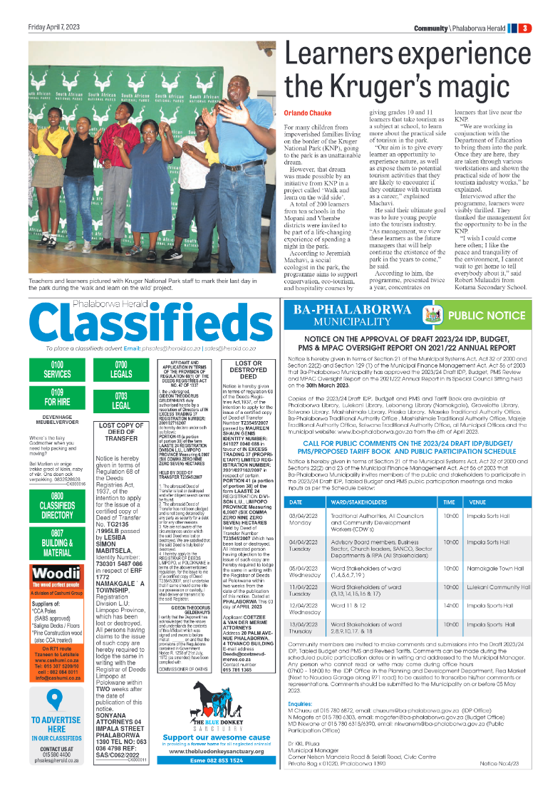 Phalaborwa Herald page 11