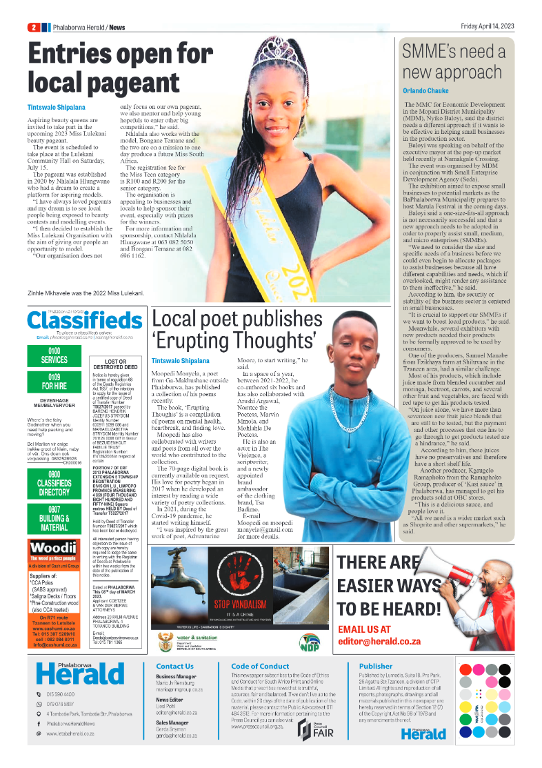 Phalaborwa Herald page 2