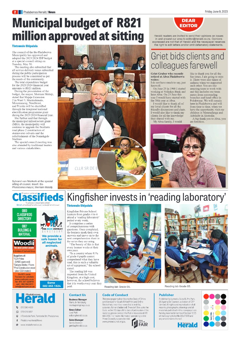 Phalaborwa Herald page 2