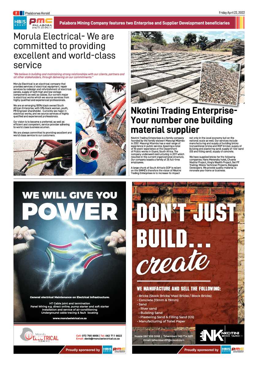 Phalaborwa Herald page 2