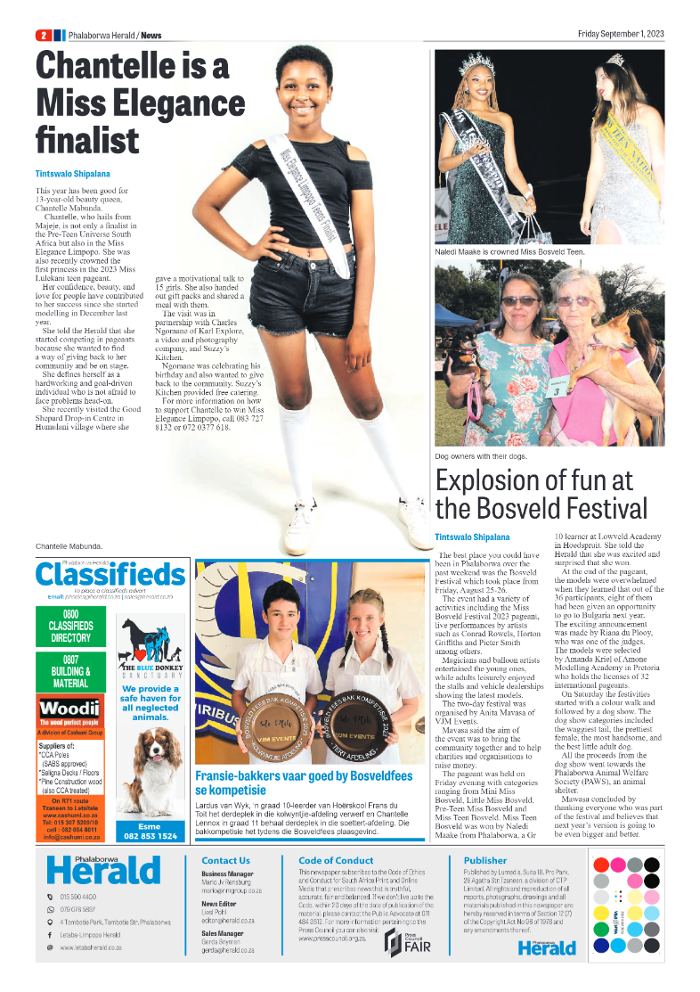 Phalaborwa Herald page 2